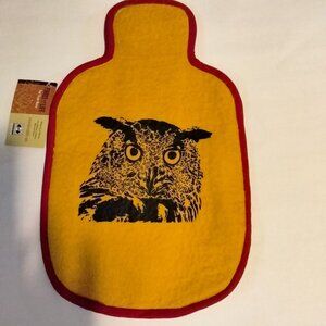 Whimsical Wares Felted Wool Owl Hot Water Bottle Cover